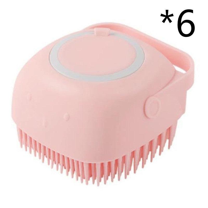 Silicone Dog Shampoo Brush – Pamper Your Pet Easily