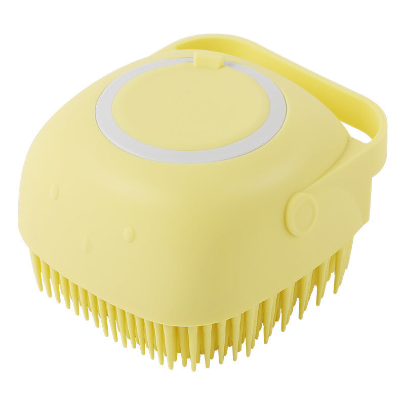 Silicone Dog Shampoo Brush – Pamper Your Pet Easily