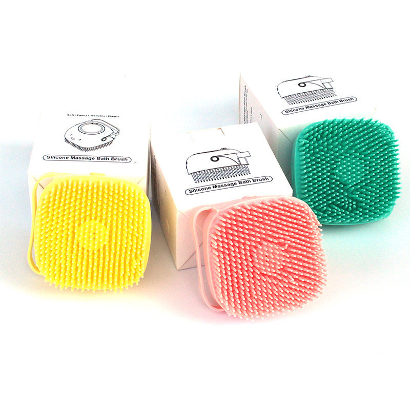 Silicone Dog Shampoo Brush – Pamper Your Pet Easily