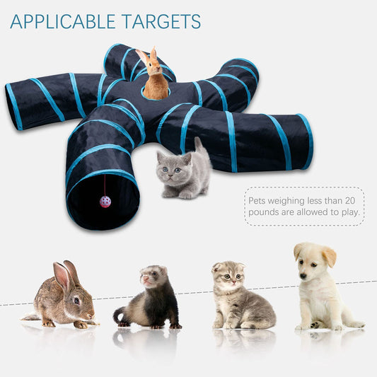 Boompatroon Tunnel – Speeltunnel voor Katten & Kleine HondenBoompatroon Tunnel – Speeltunnel voor Katten & Kleine Honden