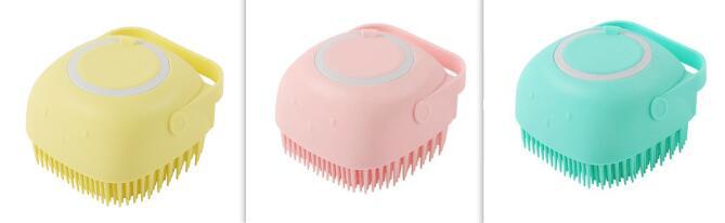Silicone Dog Shampoo Brush – Pamper Your Pet Easily