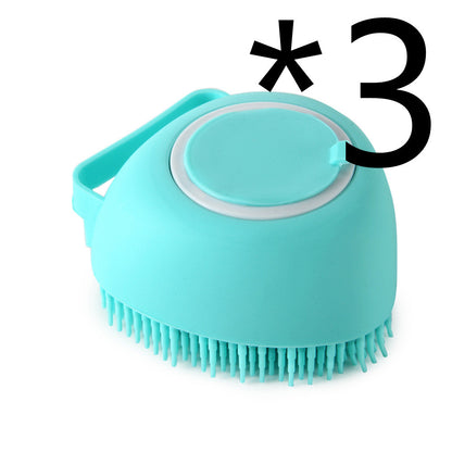 Silicone Dog Shampoo Brush – Pamper Your Pet Easily
