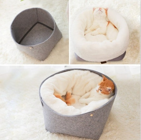 Detachable Cat Bed House