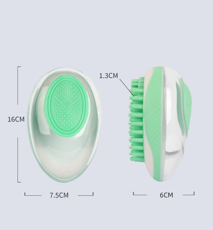 2-in-1 Dog & Cat Spa Brush – Groom While You Wash