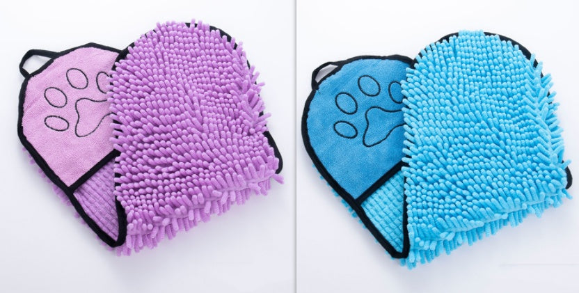 Super Absorbent Quick-Dry Pet Bath Towel for Dogs & Cats