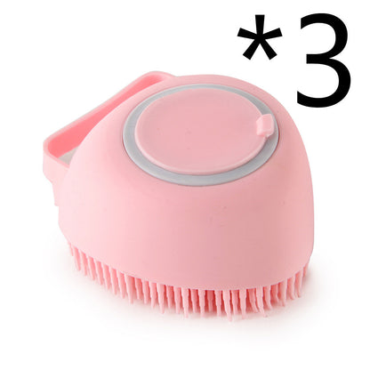 Silicone Dog Shampoo Brush – Pamper Your Pet Easily