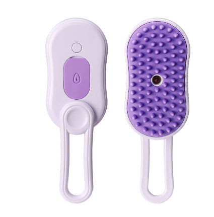 Pet Grooming Brush-Steam & Style: All-in-One