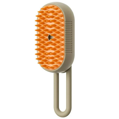 Pet Grooming Brush-Steam & Style: All-in-One